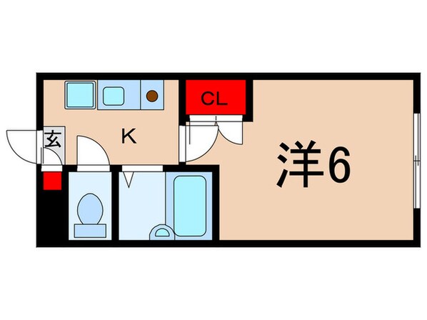 コンフォ－ト昭代の物件間取画像